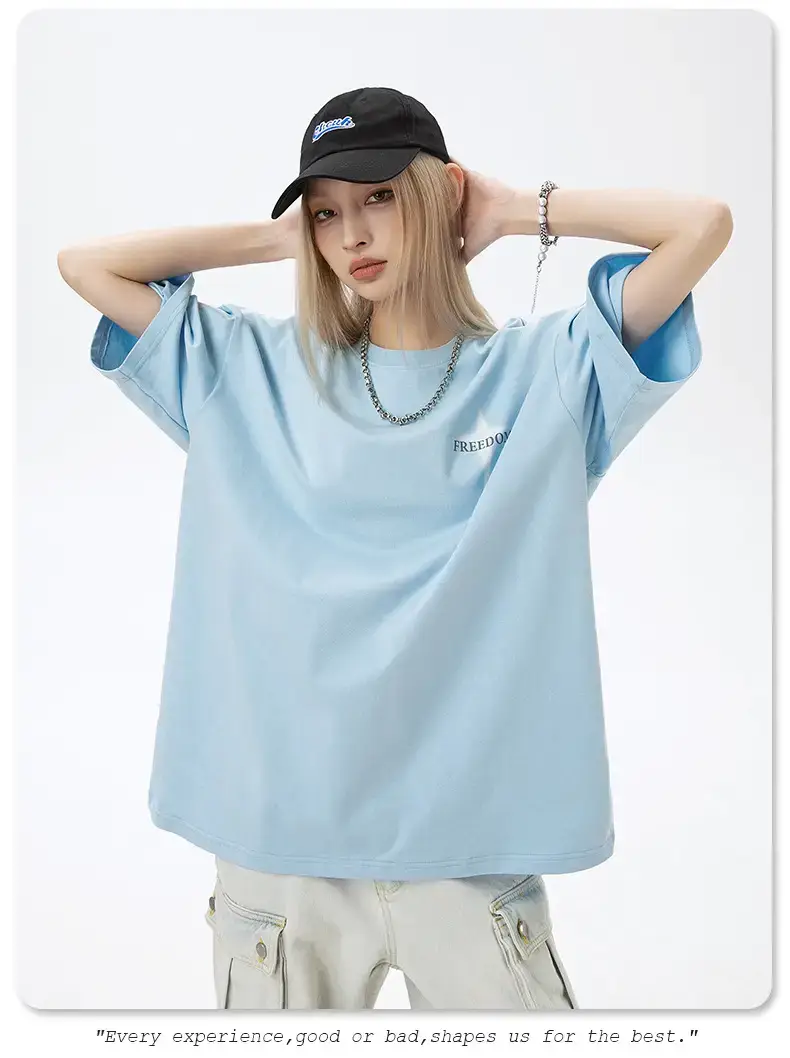 Korean Lu Men's Black Star Printed T-Shirt — feature 20