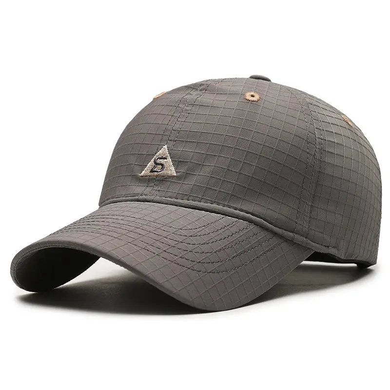 Men's Baseball Cap Sunscreen Black Beige 5oz - Image 6