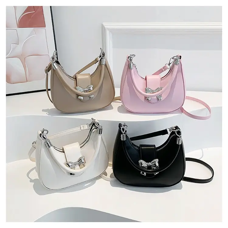 Pink One-Shoulder Women's Handbag 2024 New Trendy