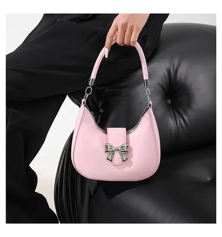 Pink One-Shoulder Women's Handbag 2024 New Trendy — feature 22