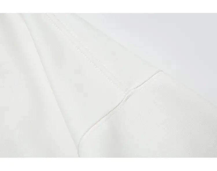 220g Suede T-Shirt White 2024 Summer — feature 46