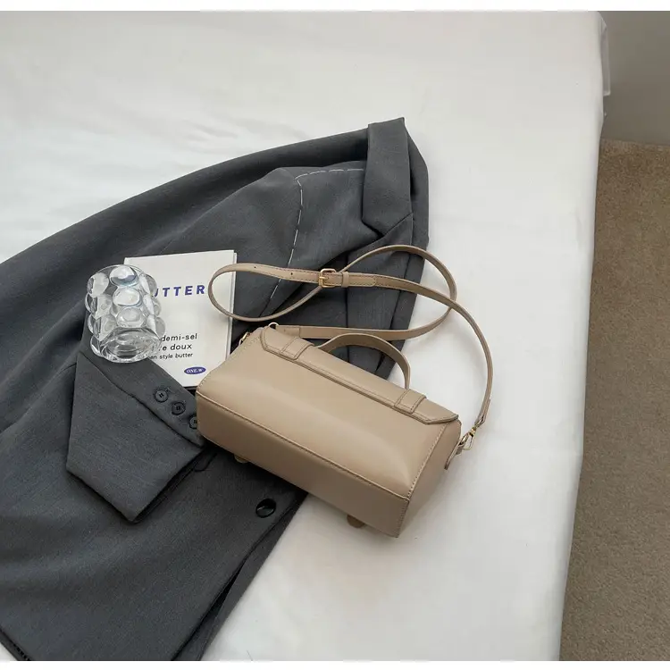 Women's Beige Shoulder Messenger Bag Spring Summer — feature 17