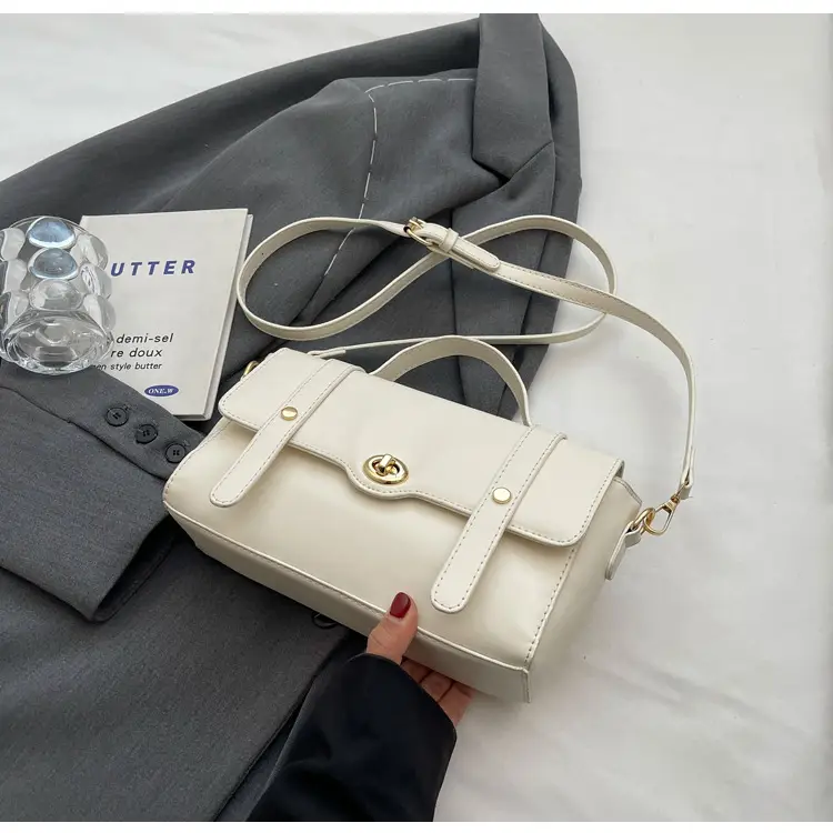 Women's Beige Shoulder Messenger Bag Spring Summer — feature 27