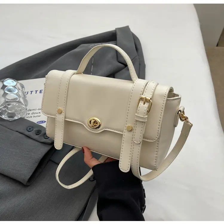 Women's Beige Shoulder Messenger Bag Spring Summer — feature 28