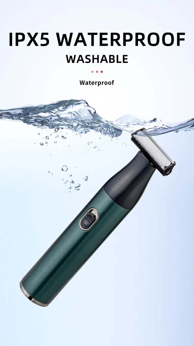 Four-Tool Women's Hair Trimmer Set Green — feature 9