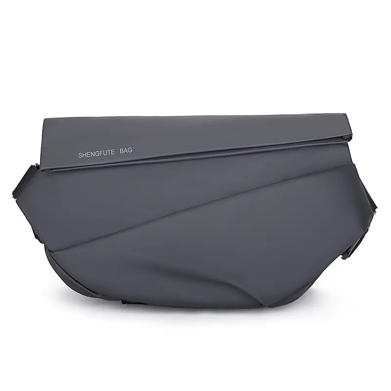 Men's Black Crossbody Shoulder Bag Casual Messenger - Image 2