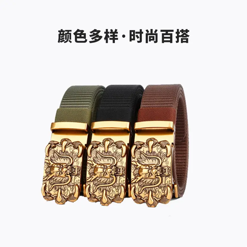 Blue Dragon Buckle Belt for Men - Image 12