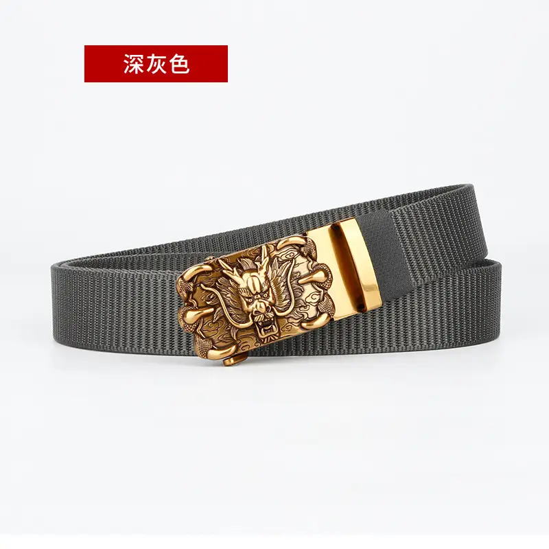Blue Dragon Buckle Belt for Men - Image 2