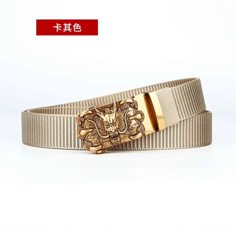 Blue Dragon Buckle Belt for Men - Image 3