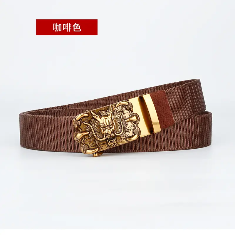 Blue Dragon Buckle Belt for Men - Image 4