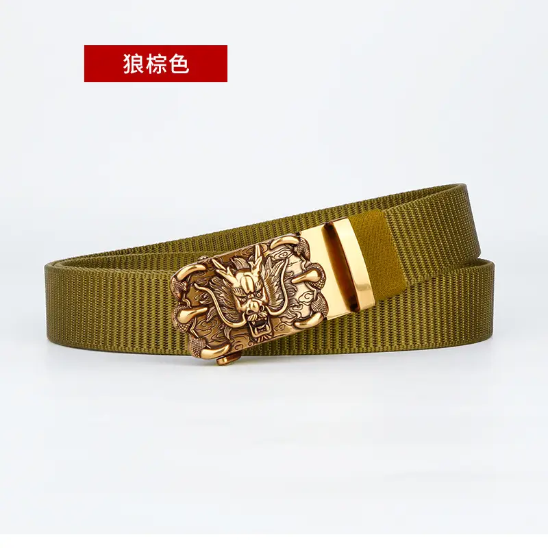 Blue Dragon Buckle Belt for Men - Image 7