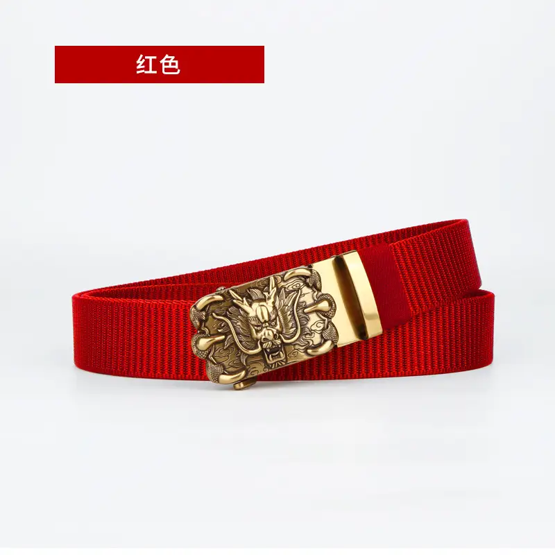 Blue Dragon Buckle Belt for Men - Image 8