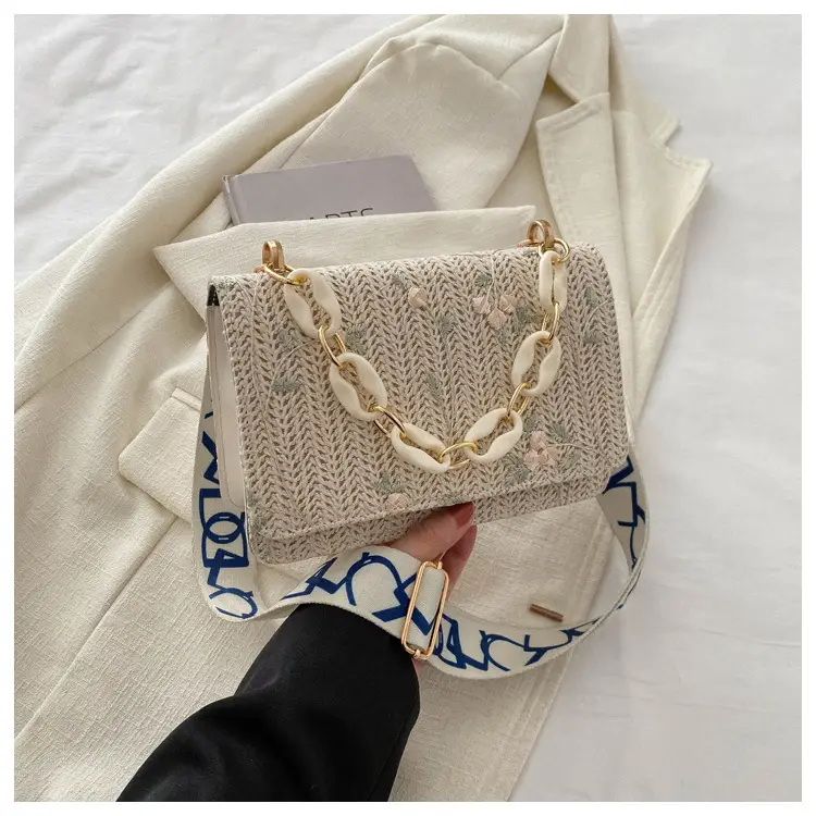 Elegant Khaki Crossbody Bag with Leopard Strap for Women — feature 28