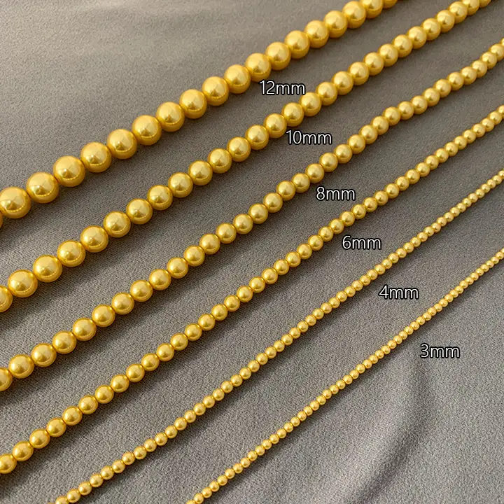 Golden Pearl Necklace for Women with Light Luxury Design — feature 17