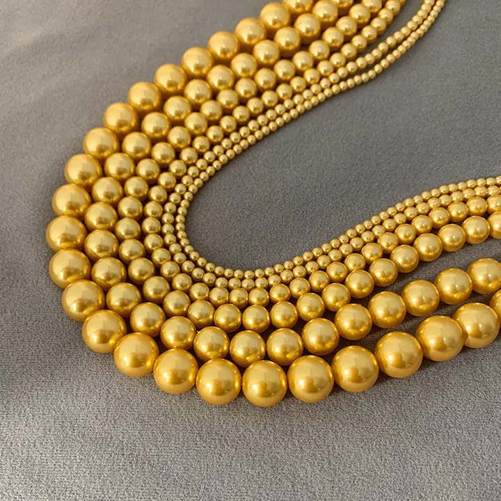 Golden Pearl Necklace for Women with Light Luxury Design — feature 18