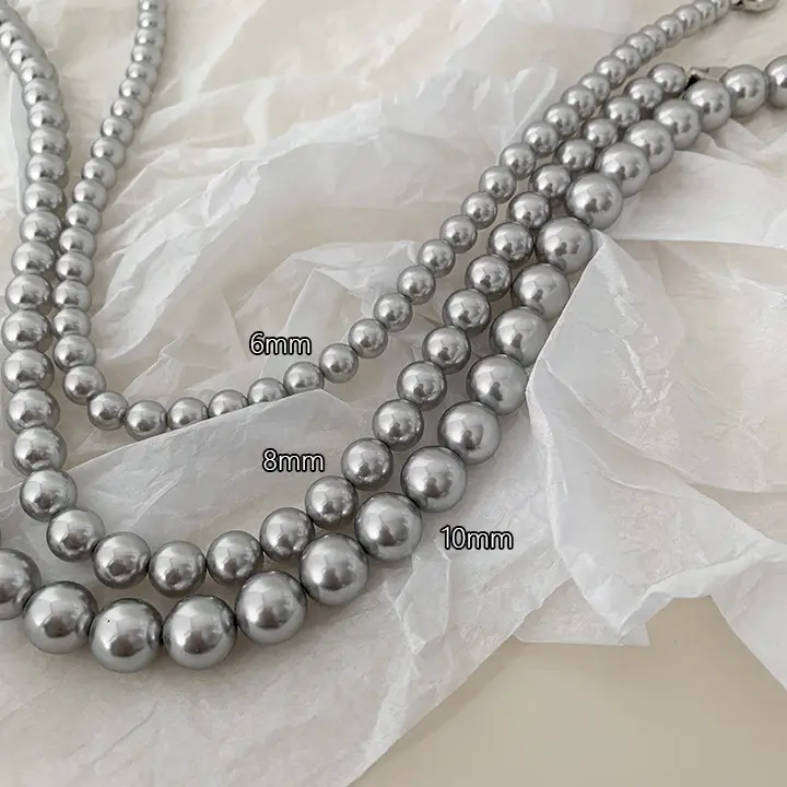 Golden Pearl Necklace for Women with Light Luxury Design — feature 24