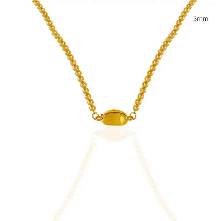 Golden Pearl Necklace for Women with Light Luxury Design — feature 42