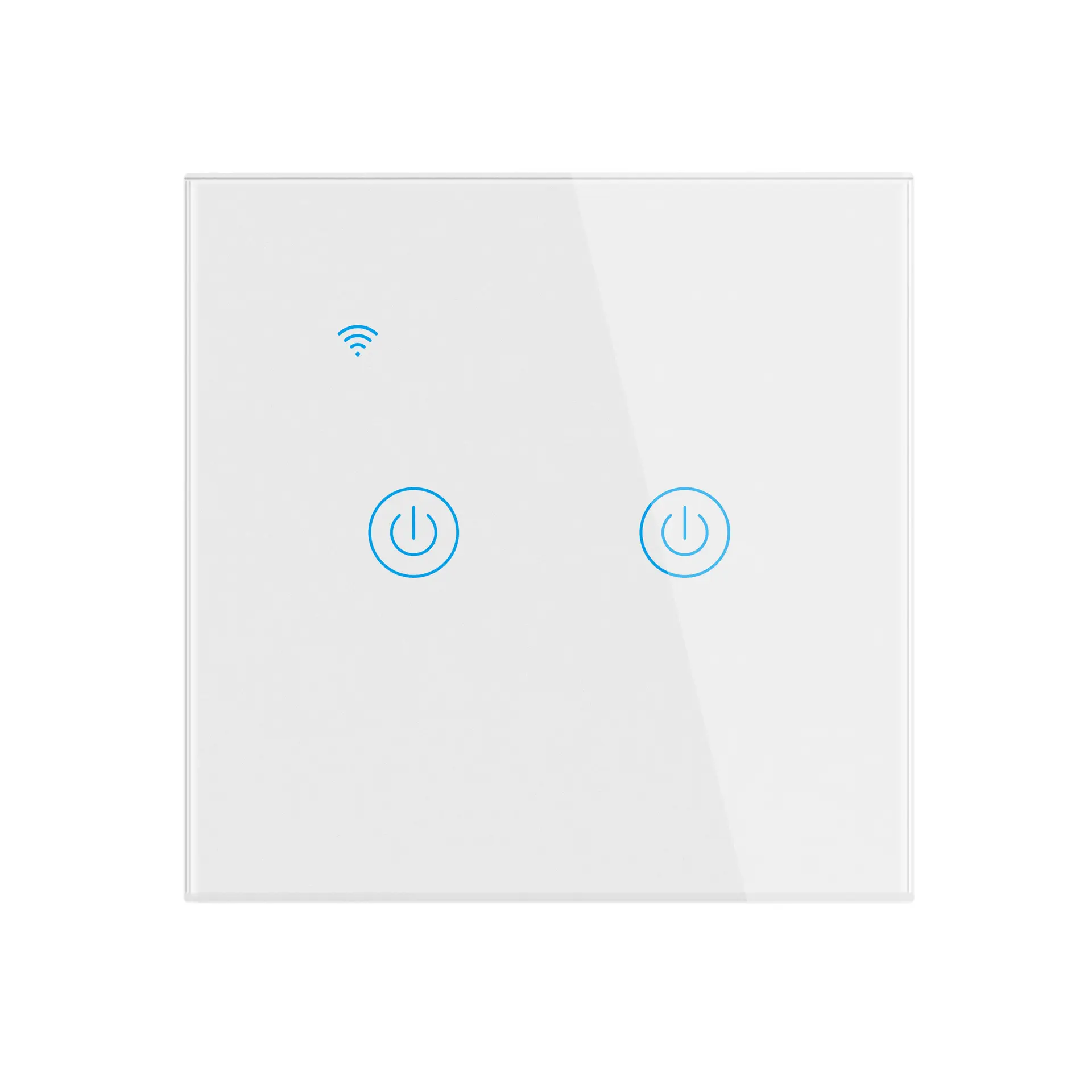 Tuya Smart Life European Standard Smart Wifi Touch Switch Alexa Voice Control Wall Switch