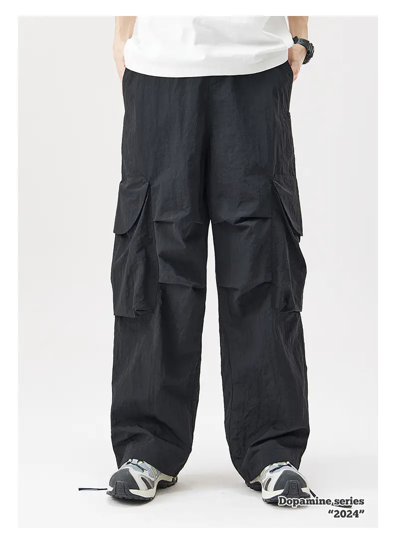 Men Waterproof Paratrooper Pants Dopamine Series 2024 Beige — feature 10