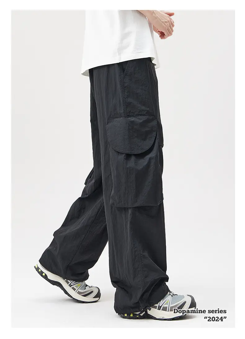 Men Waterproof Paratrooper Pants Dopamine Series 2024 Beige — feature 11