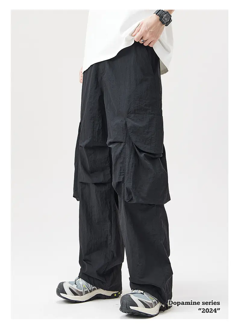 Men Waterproof Paratrooper Pants Dopamine Series 2024 Beige — feature 12