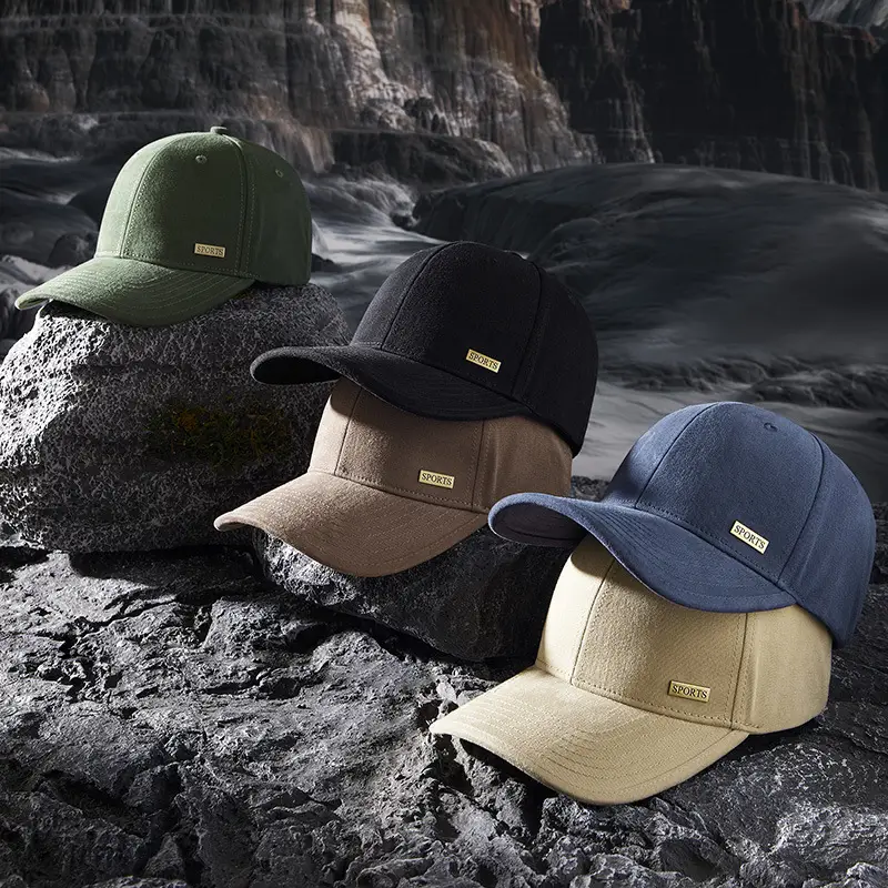 2025 New Wide Brim Brushed Baseball Cap - Image 8