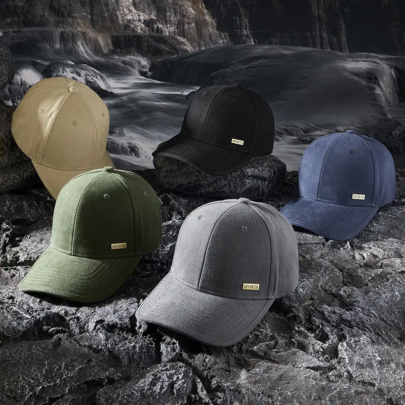 2025 New Wide Brim Brushed Baseball Cap - Image 9