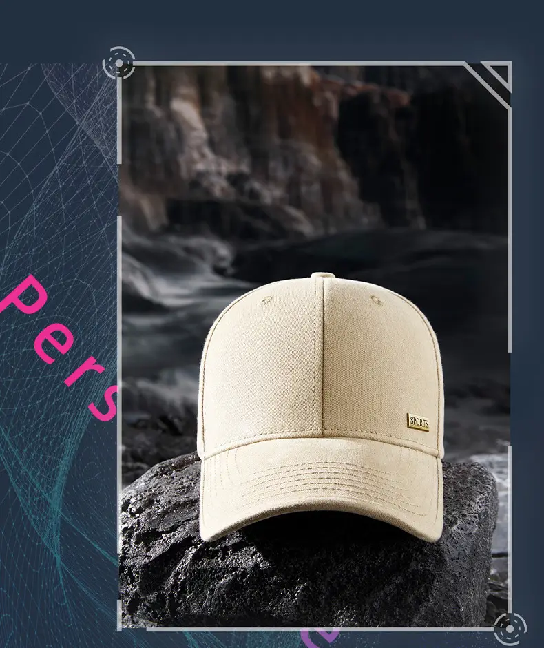 2025 New Wide Brim Brushed Baseball Cap — feature 13