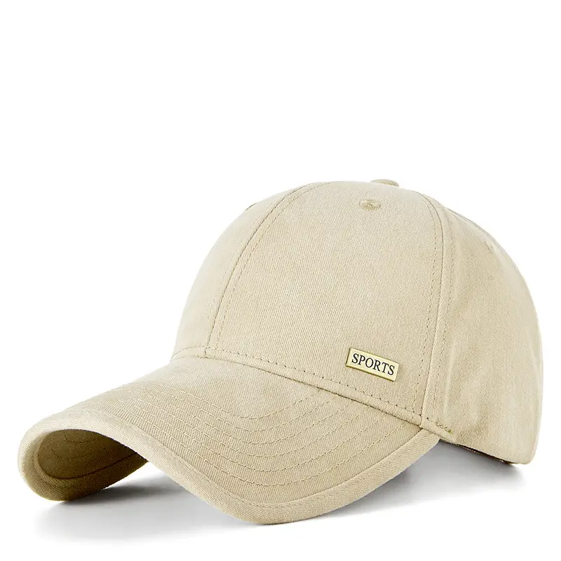 2025 New Wide Brim Brushed Baseball Cap - Image 6