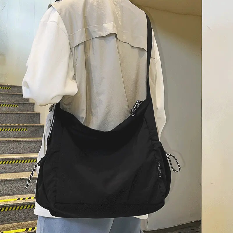 Nylon Travel Bag for Men Women Large Capacity Shoulder Crossbody - Image 7