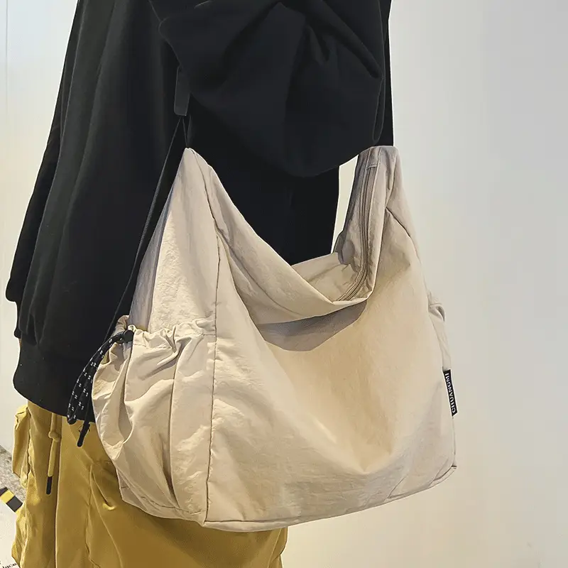 Nylon Travel Bag for Men Women Large Capacity Shoulder Crossbody - Image 9
