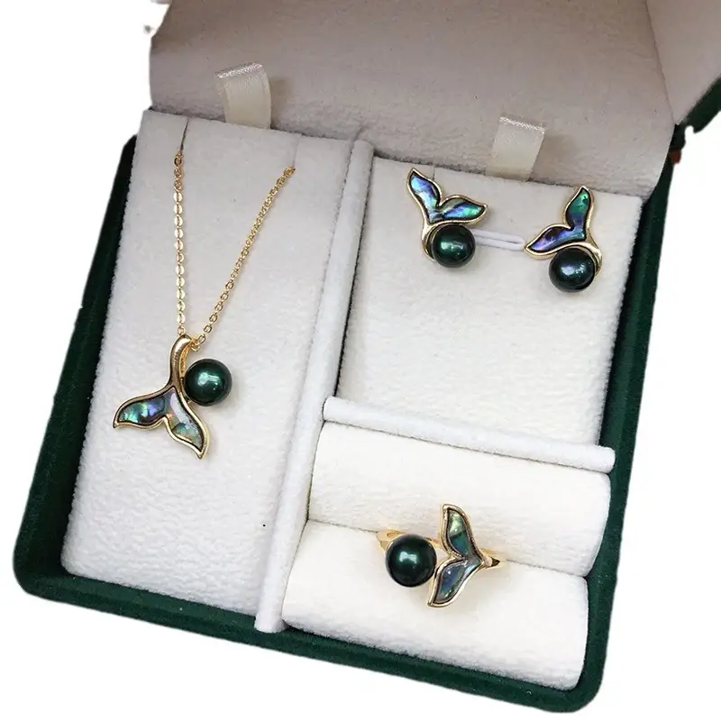 2024 Pearl Butterfly Earrings Set for Women