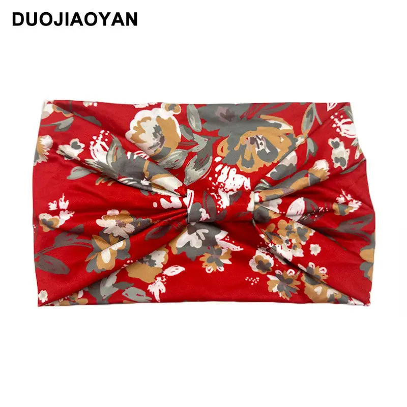 Printed Floral Hair Bands for Women Multi Color - Image 10