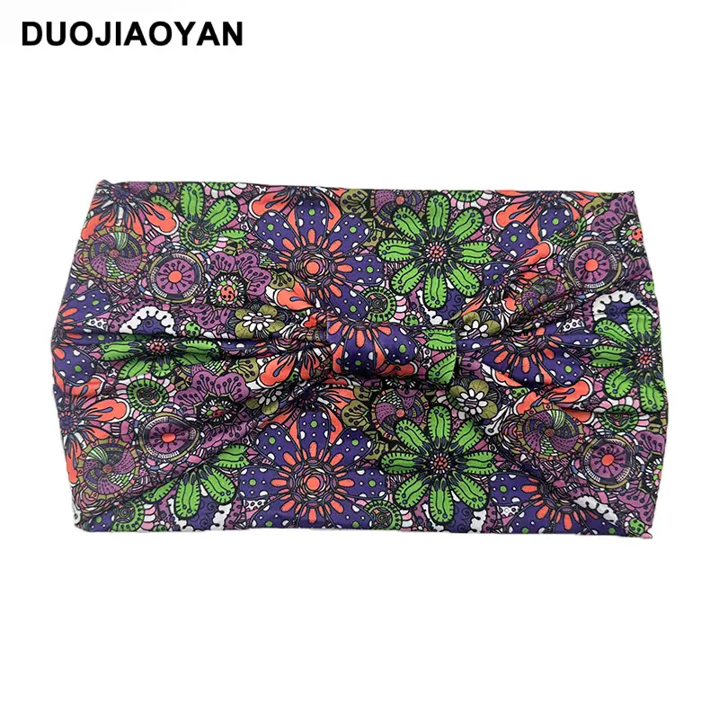 Printed Floral Hair Bands for Women Multi Color - Image 13