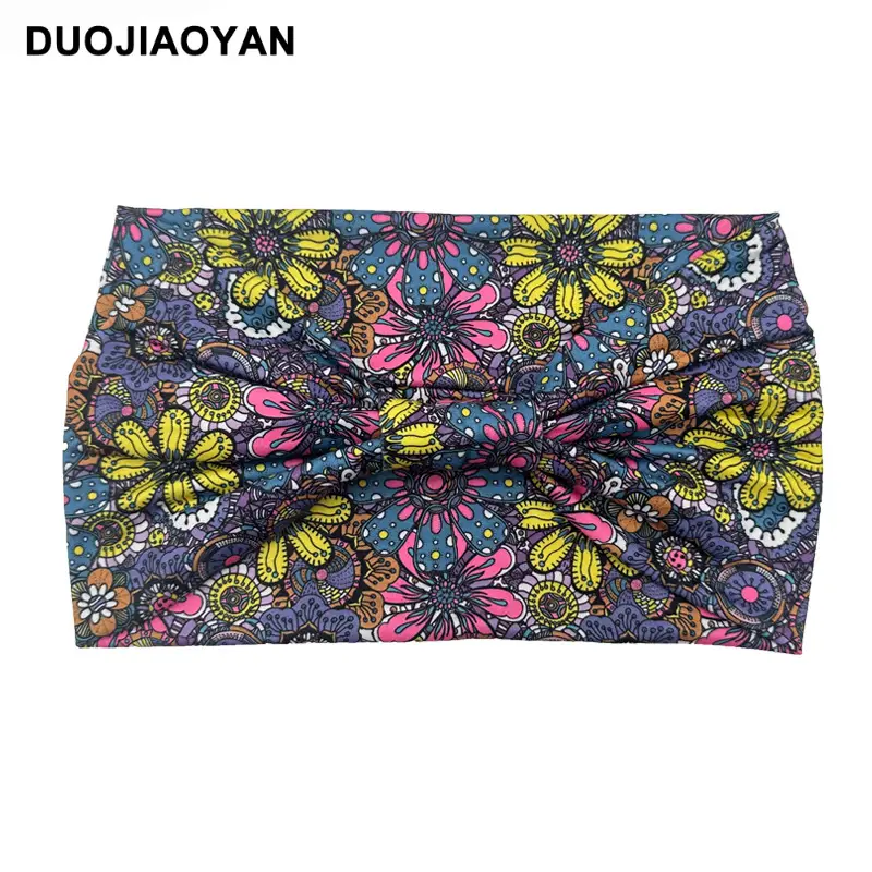 Printed Floral Hair Bands for Women Multi Color - Image 15