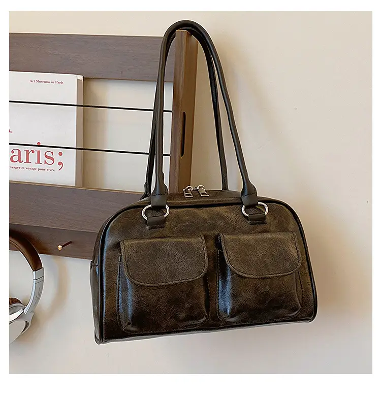 Retro Brown Shoulder Bag for Women 2024 — feature 21