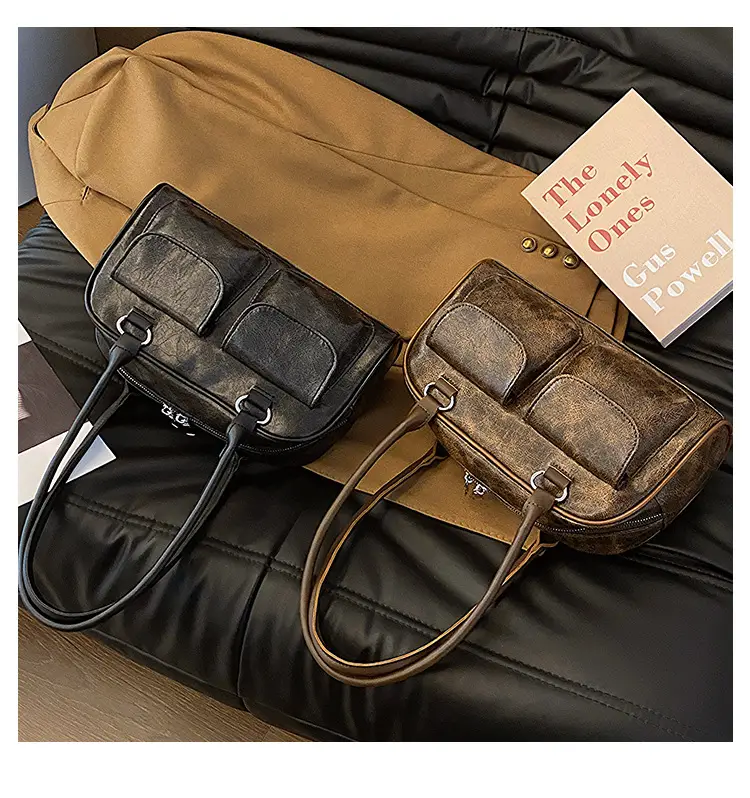 Retro Brown Shoulder Bag for Women 2024 — feature 24