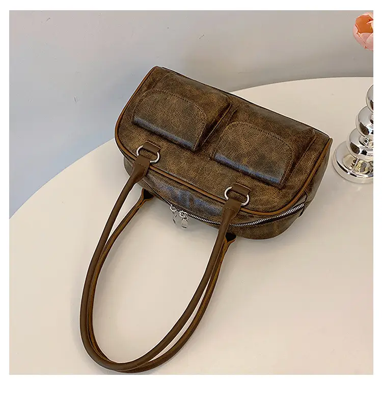 Retro Brown Shoulder Bag for Women 2024 — feature 25