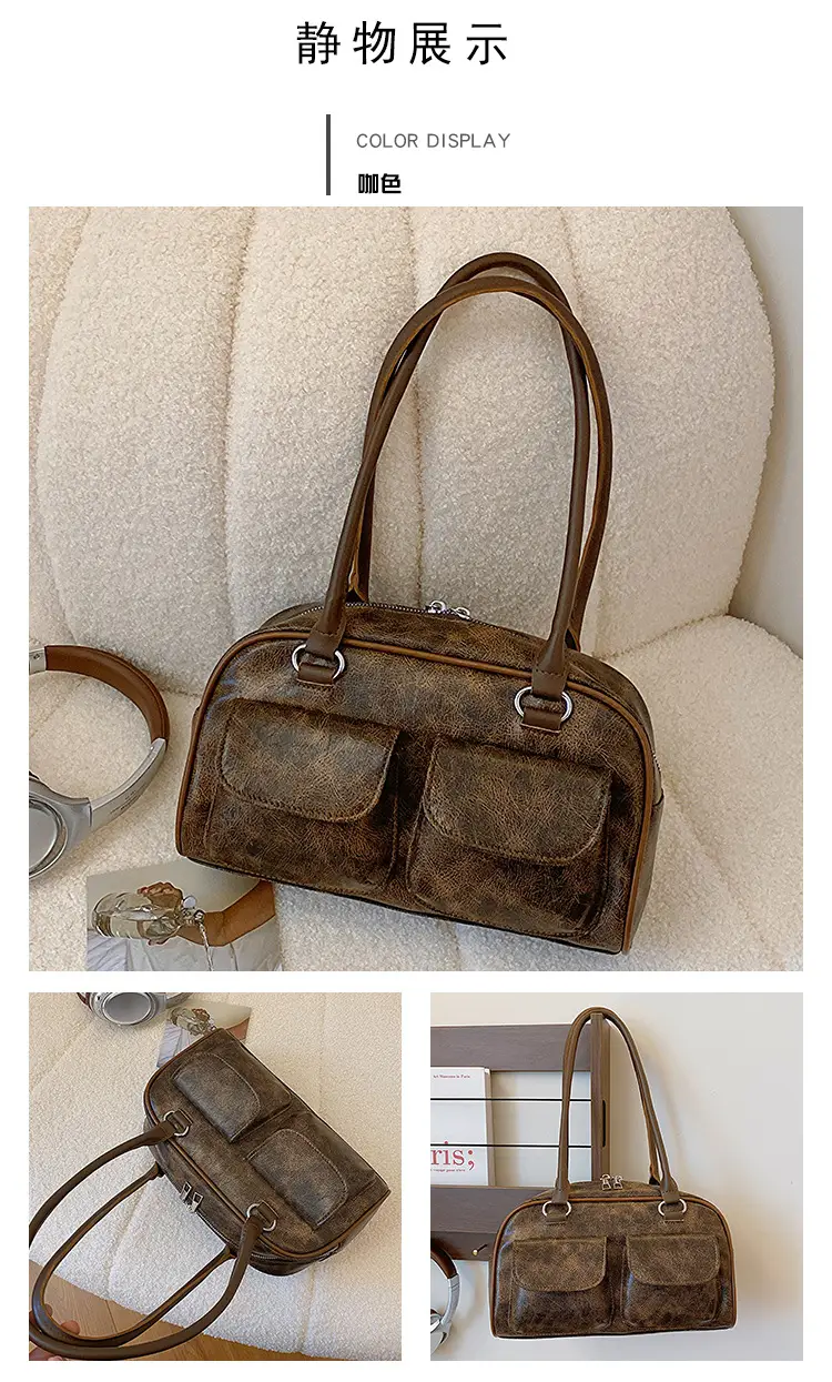 Retro Brown Shoulder Bag for Women 2024 — feature 27