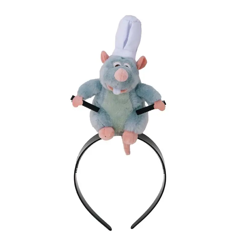 Cute Doll Headband with Red Hair Pony — feature 8