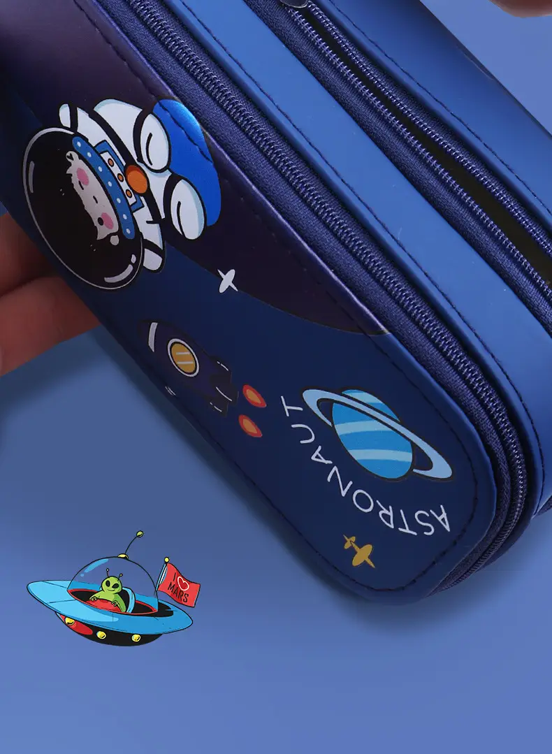 Double-Layer Pencil Bag for Girls in First Grade, High-Looking, Large-Capacity Pencil Bag, Cute Children's Pencil Case, Student Pencil Case — feature 18