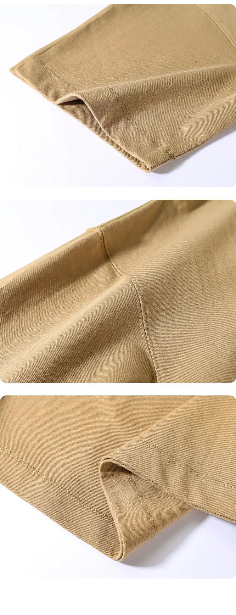 Heavyweight Cotton T-Shirt Men Loose Large 330g — feature 10