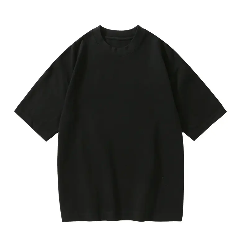 Heavyweight Cotton T-Shirt Men Loose Large 330g - Image 2