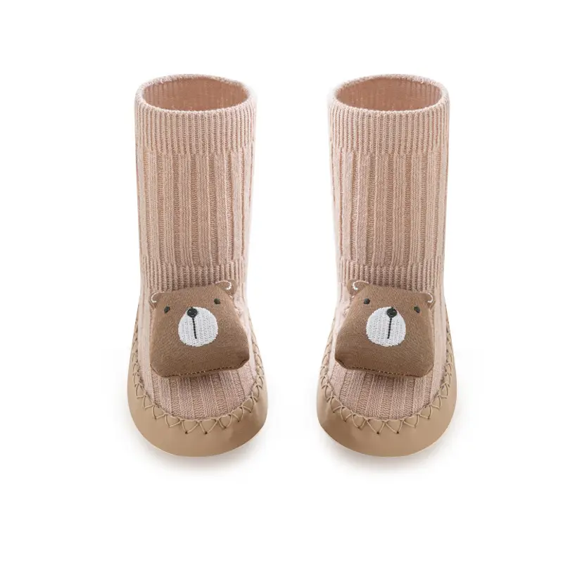 Baby Cartoon Socks & Shoes Blue Non-Slip Toddler
