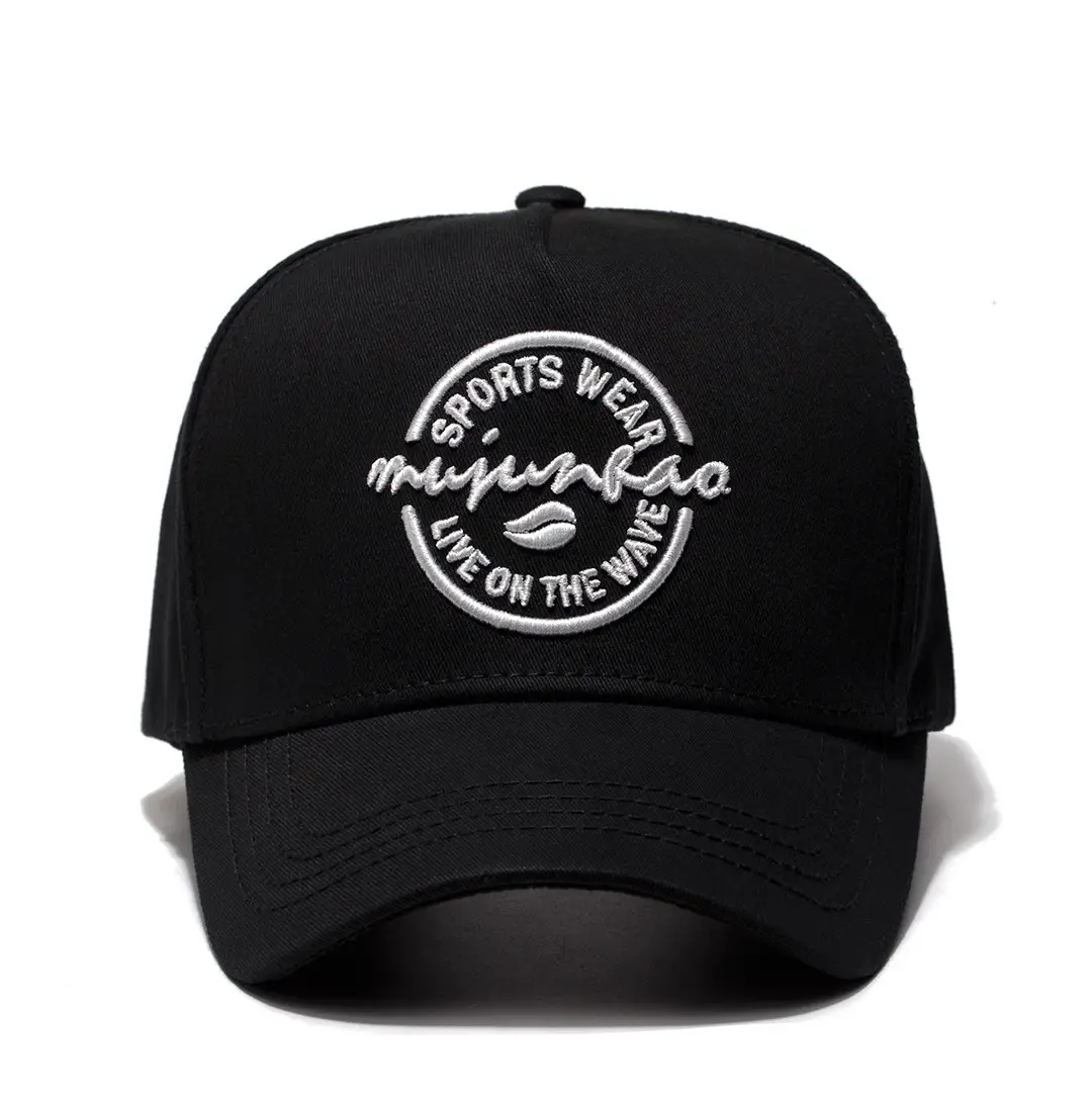 Men's 65cm Duckbill Cap Black American High-End Baseball Cap — feature 13