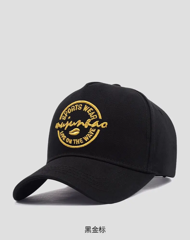 Men's Baseball Cap with High Crown & Wide Brim — feature 19