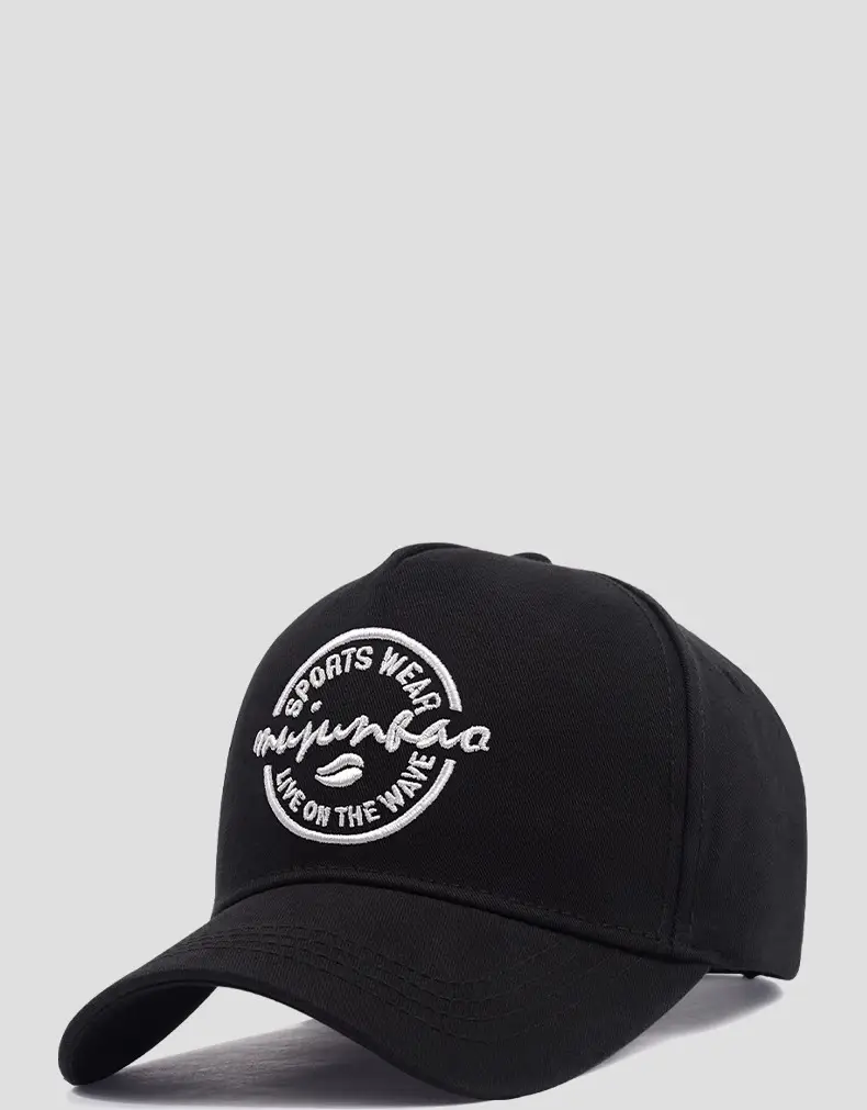 Men's Baseball Cap with High Crown & Wide Brim — feature 20
