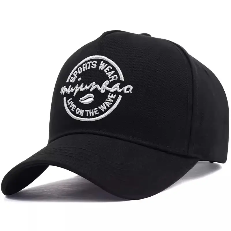 Men's Baseball Cap with High Crown & Wide Brim - Image 2