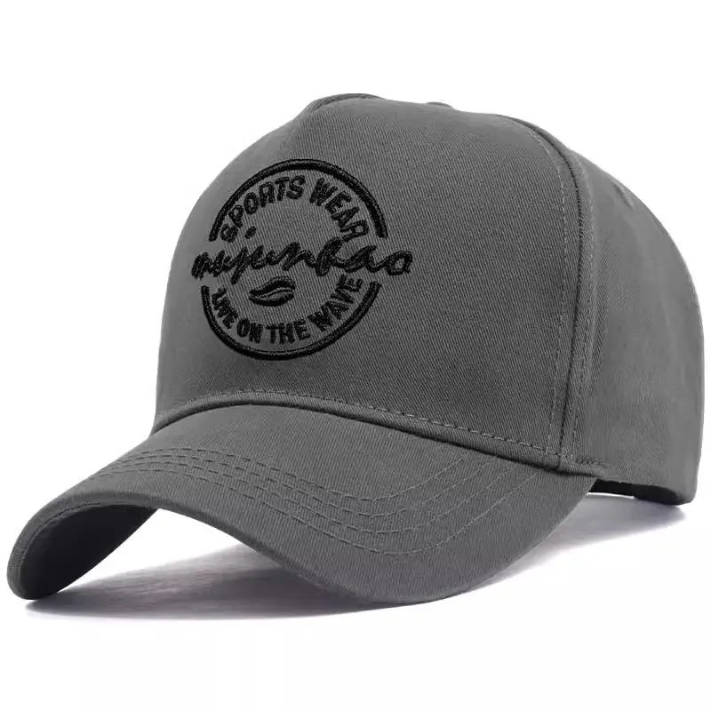 Men's Baseball Cap with High Crown & Wide Brim - Image 5