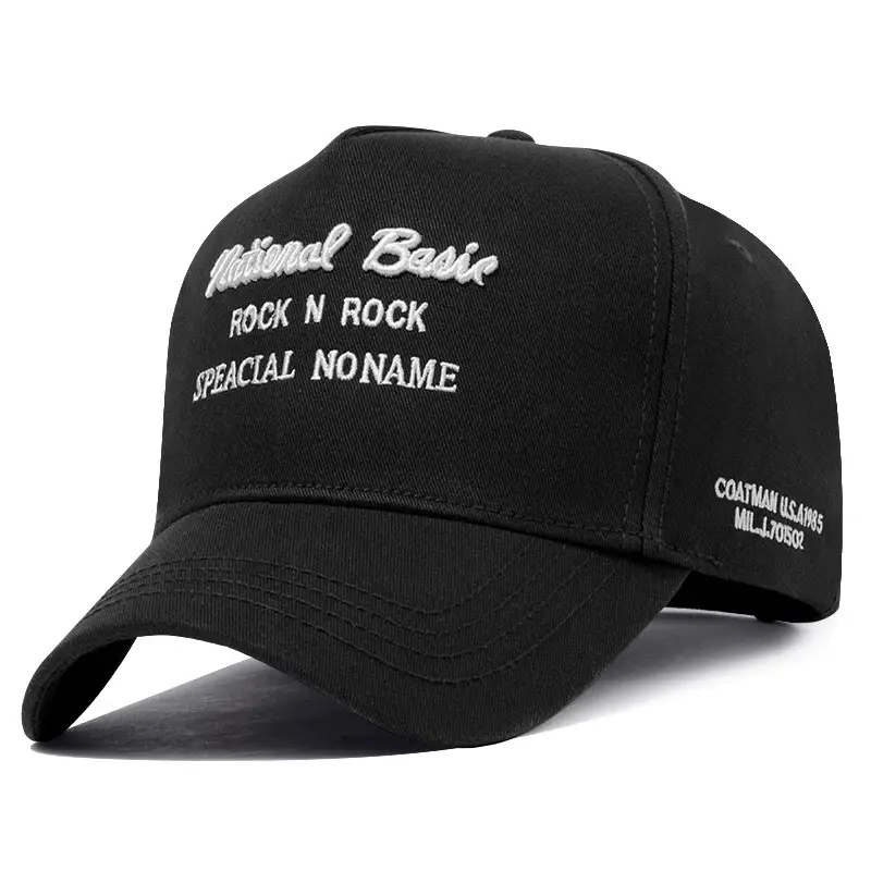 Men's Baseball Cap with High Crown & Wide Brim - Image 7